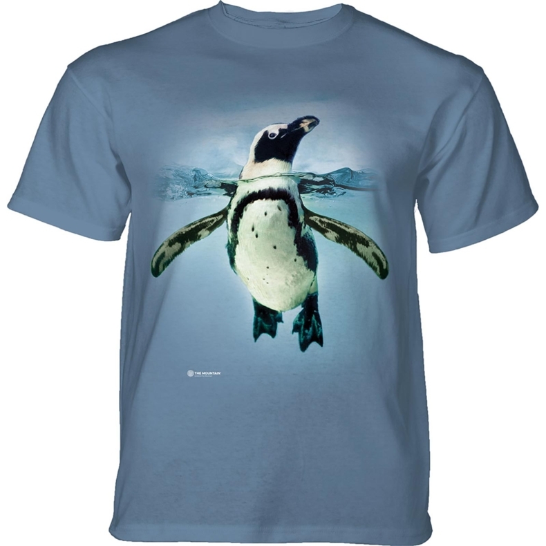 Swimming Penguin - Tričko se zvířaty