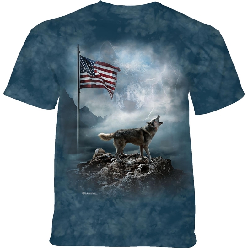 Originální tričko American Storm Wolf