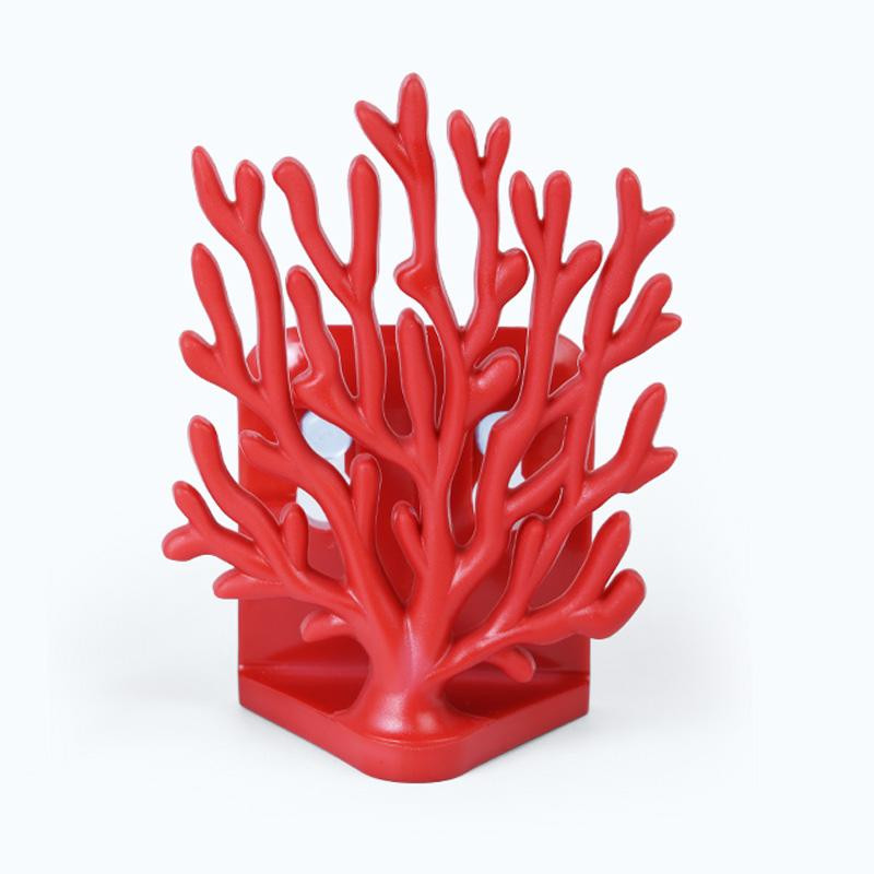 Držák houbičky Coral 10335RD, červený