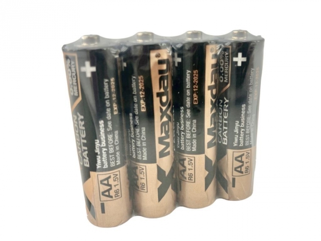Baterie AA 1.5V - MAXDAY R6 4ks