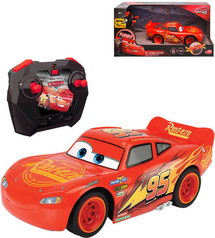 DICKIE RC Auto Blesk McQueen na vysílačku 2,4GHz na baterie Auta 3 (Cars)
