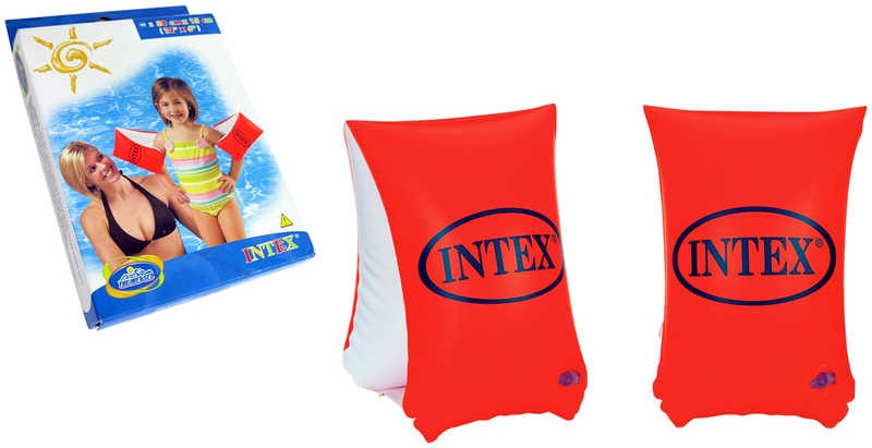 INTEX Rukávky dětské nafukovací 30 x 15 cm PLAVACÍ 58641
