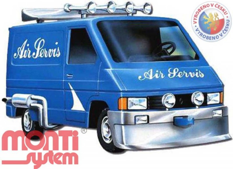 MONTI SYSTÉM 05 Auto Renault Trafic AIR SERVICE stavebnice MS05 0102-5