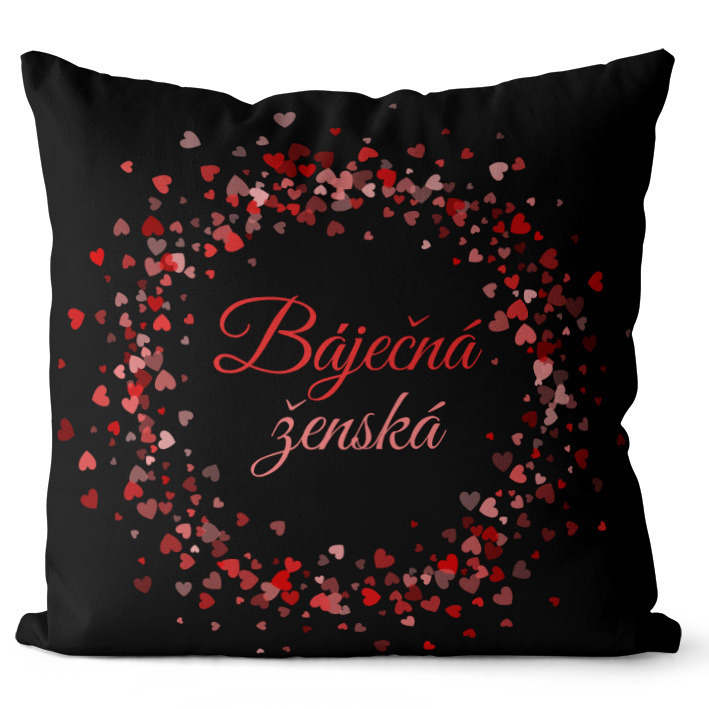 Polštářek Báječná ženská