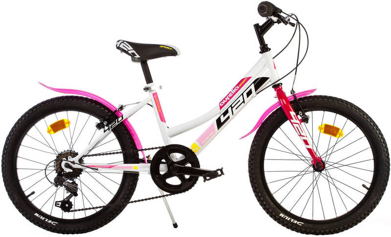 KUBISPORT Kolo dievčenské Aurelia biele 20" Junior CSK5420DK