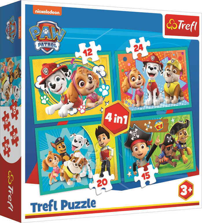 TR PUZZLE Šťastný tým Patrol;