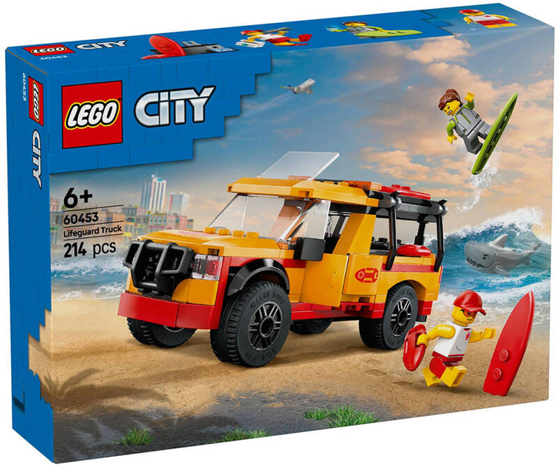 LEGO CITY Záchranné auto pro plavčíka 60453 STAVEBNICE