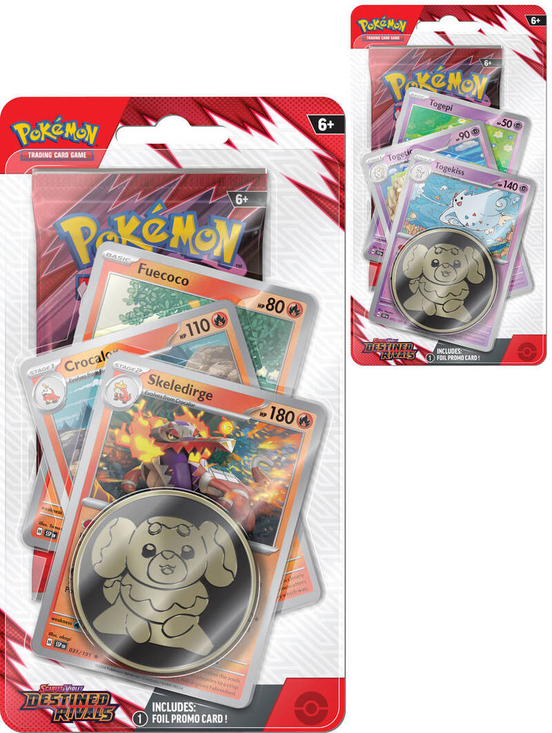 Hra Pokémon TCG SV10 Destined Rivals Premium Checklane blister booster