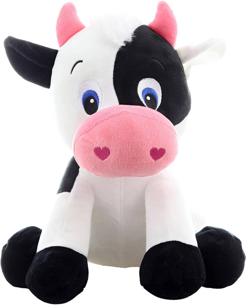 PLYŠ Kravička 30cm sedící *PLYŠOVÉ HRAČKY*