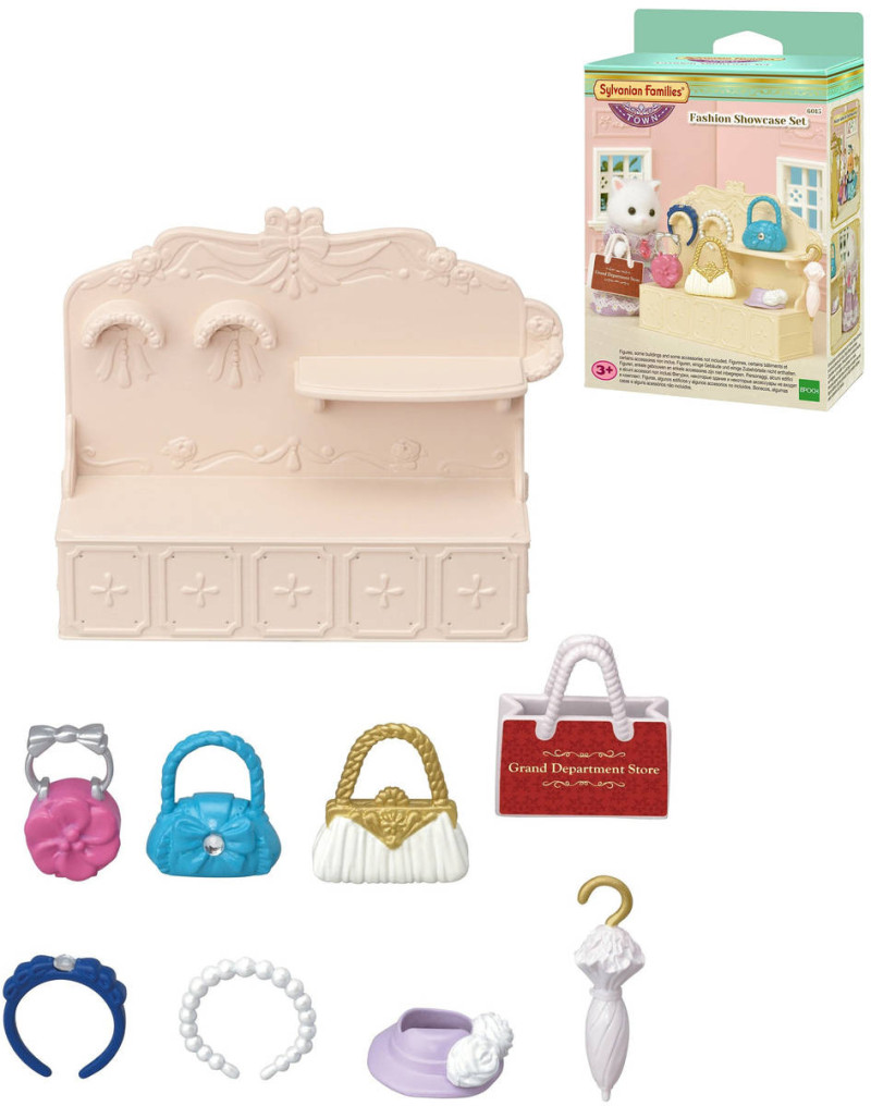 Sylvanian Families město módní butik s kabelkami doplněk k herním sadám