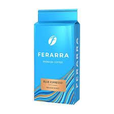 Mletá káva v dárkovém balení FERARRA Blue Espresso