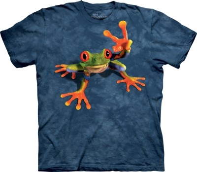 Vtipná trička s potiskem - Victory Frog
