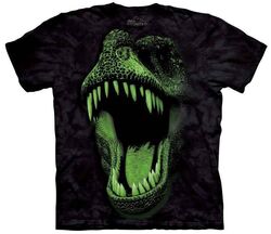 Dinosaurus tricko - Big Face Glow Rex
