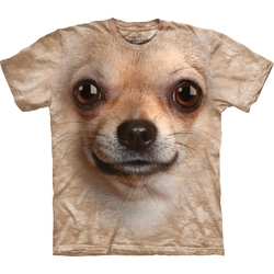 Dámské Tričko Čivava - Chihuahua Face