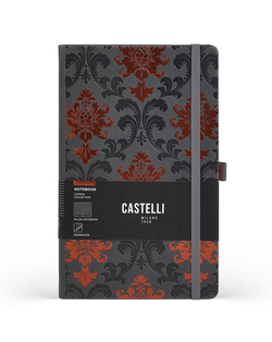 Castelli Copper Baroque linkovaný zápisník