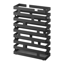 Stojan na deštníky Brick 2361, obdélníkový, černý