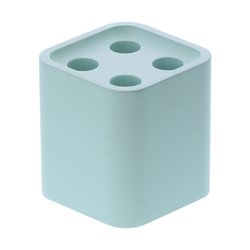 Stojan na 4 deštníky se špičkou Compact 3388, polystone, modrý