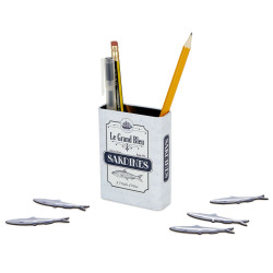 Magnetický stojánek na tužky s magnety Sardines 27341