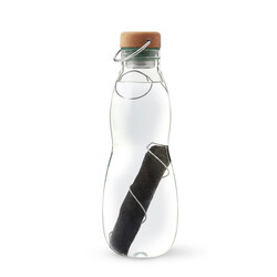Láhev na vodu s filtračním binchotanem Eau Good EGO-EGG010 600ml Olive