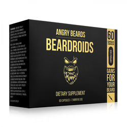 Angry Beards Beardroids vitamíny na růst vlasů a vousů