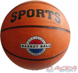 ACRA Lopta na basketbal 24cm street basketbal Sports gumový