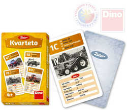 DINO Hra karetní Kvarteto Zetor *SPOLEČENSKÉ HRY*
