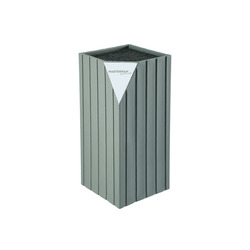 Kuchyňský stojan na nože – šedý design, 22 cm