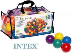 INTEX  Míčky 6,5 cm 100 ks do hracích koutů nebo bazénů 49602
