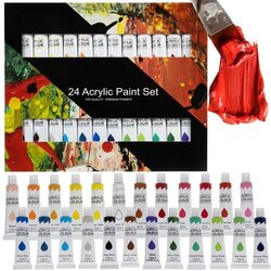 Akrylové barvy 24 ks - 12 ml