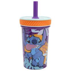 Bezpečný plastový kelímek 370 ml - Stitch Aloha