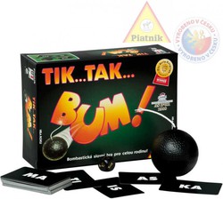 PIATNIK Hra TIK TAK BUM Zvuk *SPOLEČENSKÉ HRY*