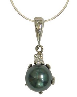 Přívěsek s perlou Swarovski Carlo Romani Elegance 14