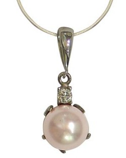 Přívěsek s perlou Swarovski Carlo Romani Elegance 12