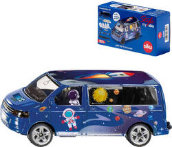 SIKU Auto skládací Volkswagen T5 Astronaut modrý model kov 6509