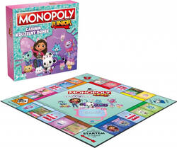 HASBRO Hra MONOPOLY Junior Gabbys Dollhouse *SPOLEČENSKÉ HRY*