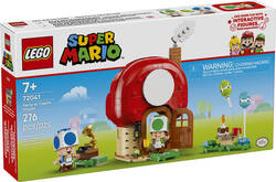 LEGO SUPER MARIO Toad a párty v jeho domku 72041 STAVEBNICE