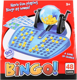 Hra Bingo! 90 míčků s losovací koulí *SPOLEČENSKÉ HRY*