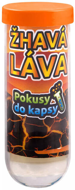 ALBI SCIENCE Pokusy do kapsy Žhavá láva dětský experimentální set