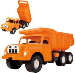 Tatra T148 klasické nákladní auto na písek 73cm oranžové sklápěcí korba