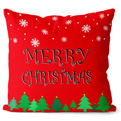 Vánoční polštářek Merry christmas