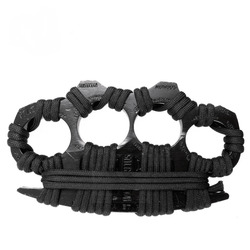 Boxer Paracord – čierny, mosadzný