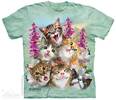 Tricko s kockou - Kittens Selfie