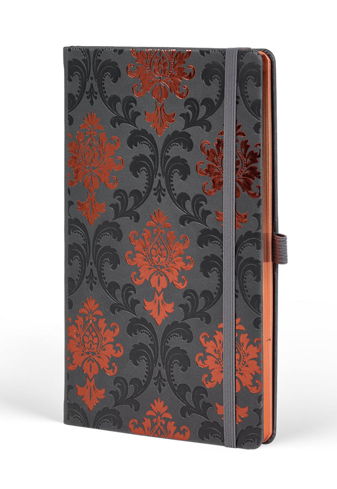Castelli Copper Baroque linkovaný zápisník