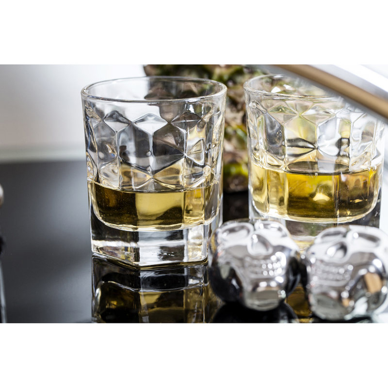 Chladící nerezové lebky Whiskey Skulls 5017624, 2ks