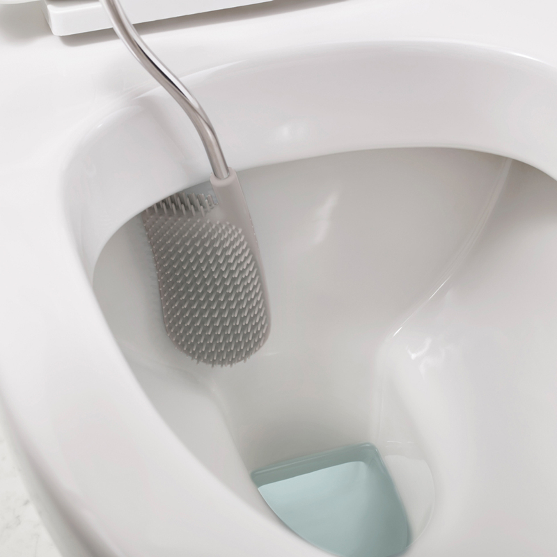 WC štětka Flex 70515, bílá/šedá