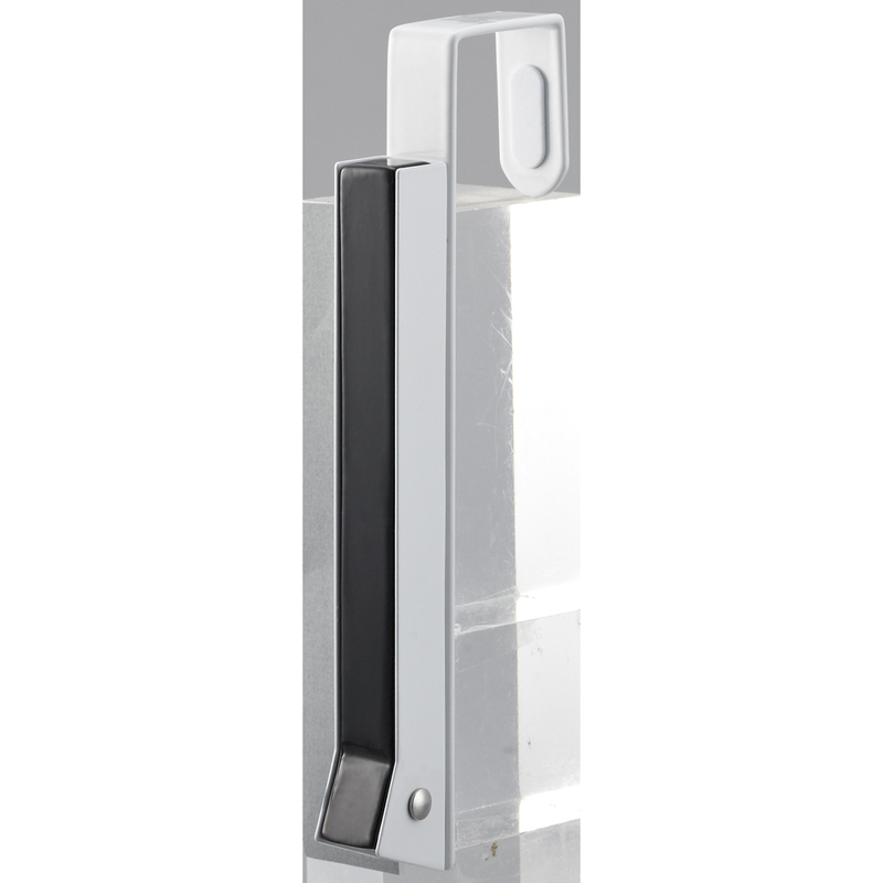 Výklopný věšák na dveře/stěnu Smart 7162, bílý/černý