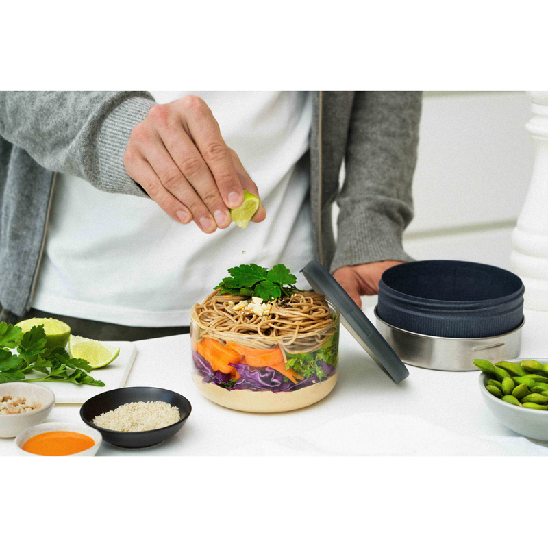Lunchbox Glass Bowl GR-LB-L014 750ml Almond
