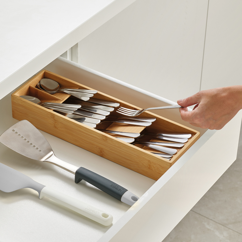 Organizér na příbory DrawerStore Bamboo 85168