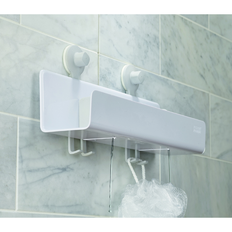 Odkládací košík do sprchy EasyStore 70548, bílý