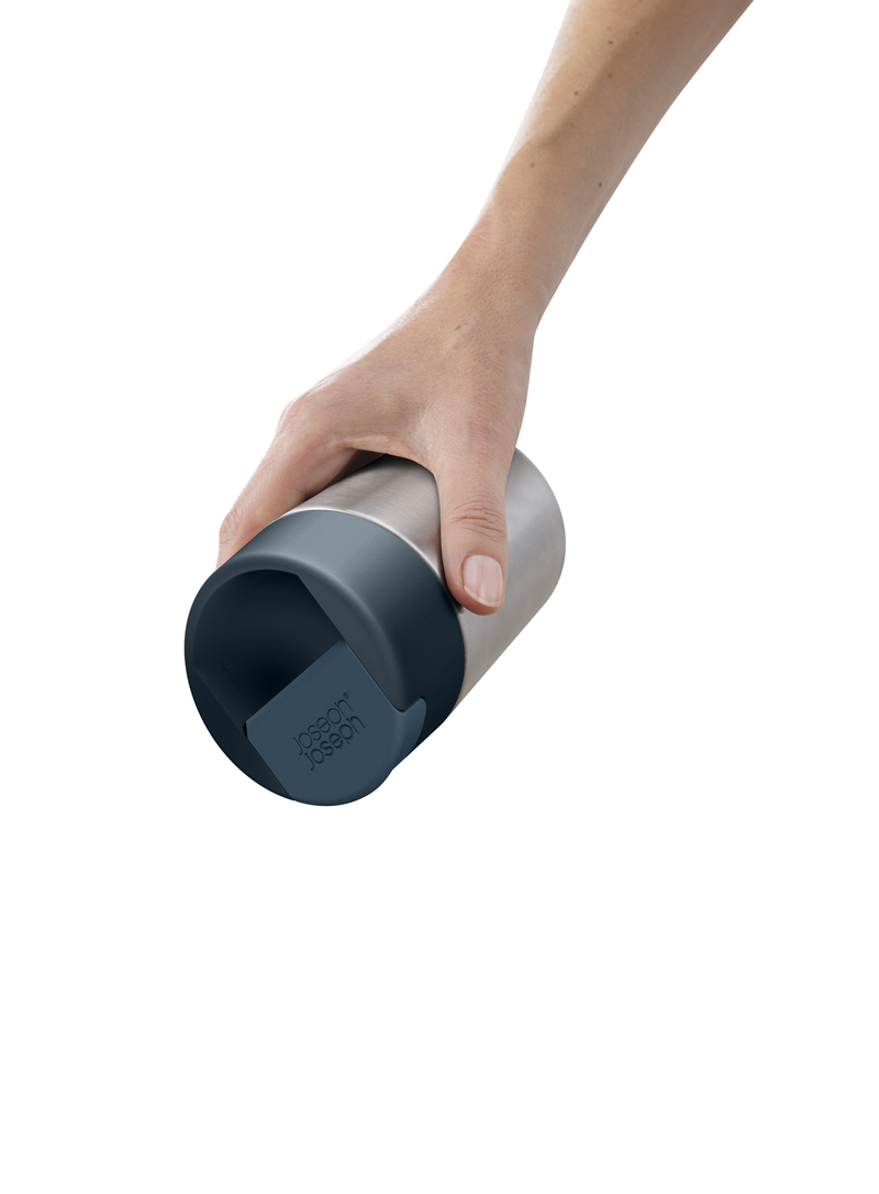 Hrnek cestovní s hygienickým uzávěrem Sipp Travel Mug 81125, 340ml, nerez